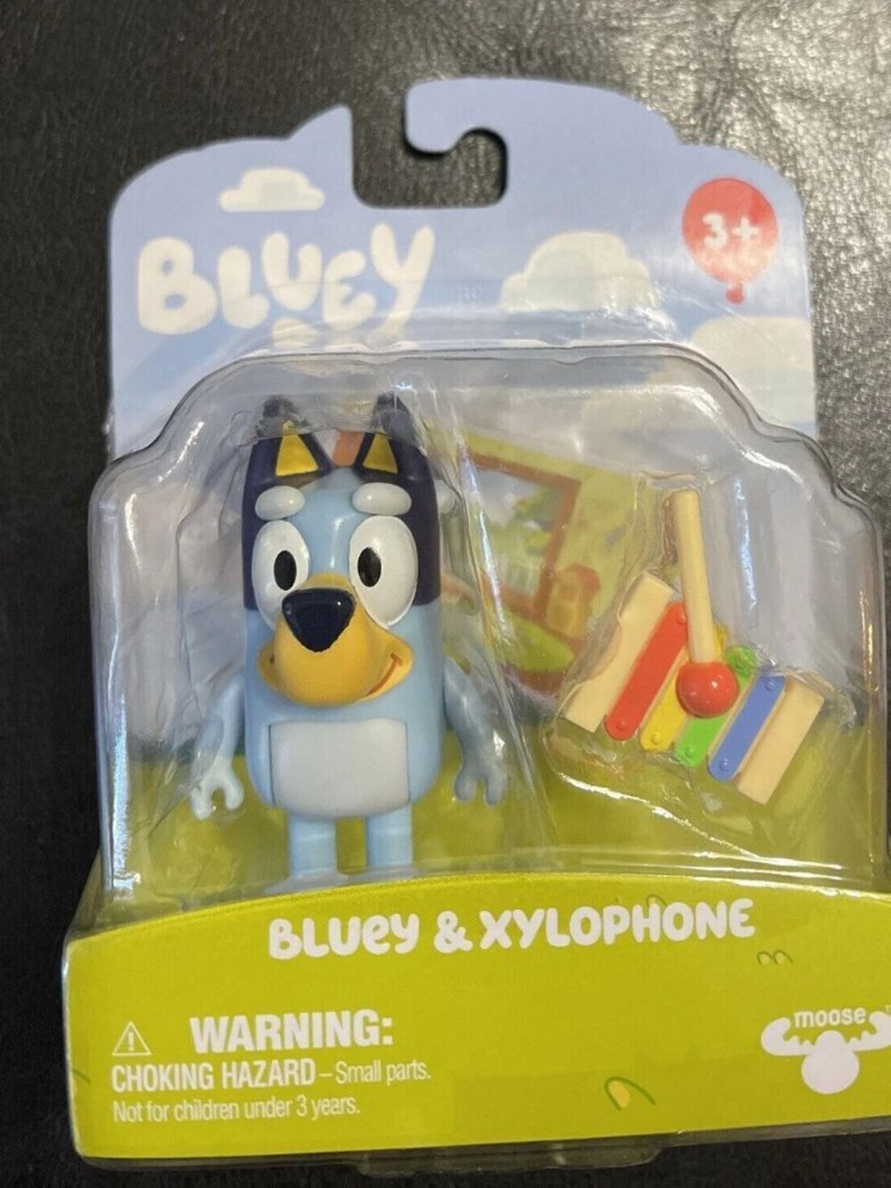Bluey & Xylophone Bingo 2.5" Action Figure Moose Toys New In Box